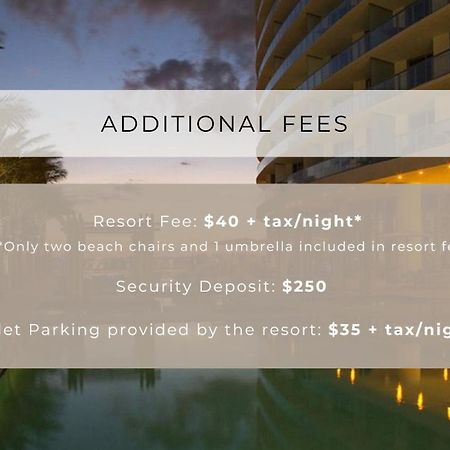 The Ultimate Resort - Beachfront 2 Bedroom Apartment With Direct Ocean View, Rooftop Pool, Hot Tub And Gym Hollywood Eksteriør billede
