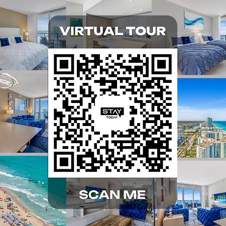 The Ultimate Resort - Beachfront 2 Bedroom Apartment With Direct Ocean View, Rooftop Pool, Hot Tub And Gym Hollywood Eksteriør billede