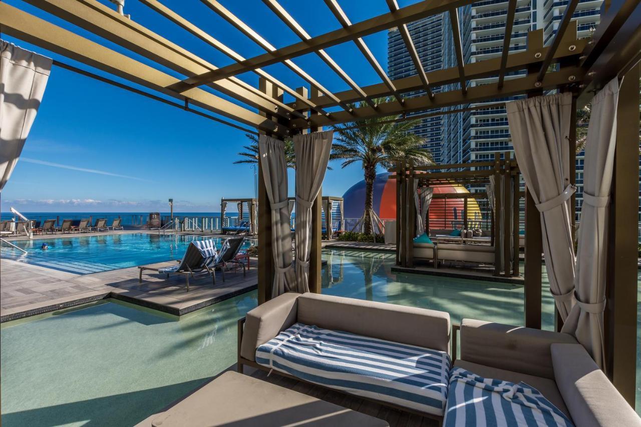 The Ultimate Resort - Beachfront 2 Bedroom Apartment With Direct Ocean View, Rooftop Pool, Hot Tub And Gym Hollywood Eksteriør billede