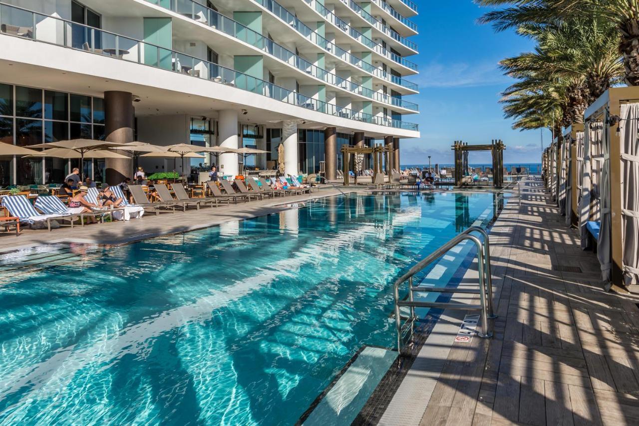 The Ultimate Resort - Beachfront 2 Bedroom Apartment With Direct Ocean View, Rooftop Pool, Hot Tub And Gym Hollywood Eksteriør billede
