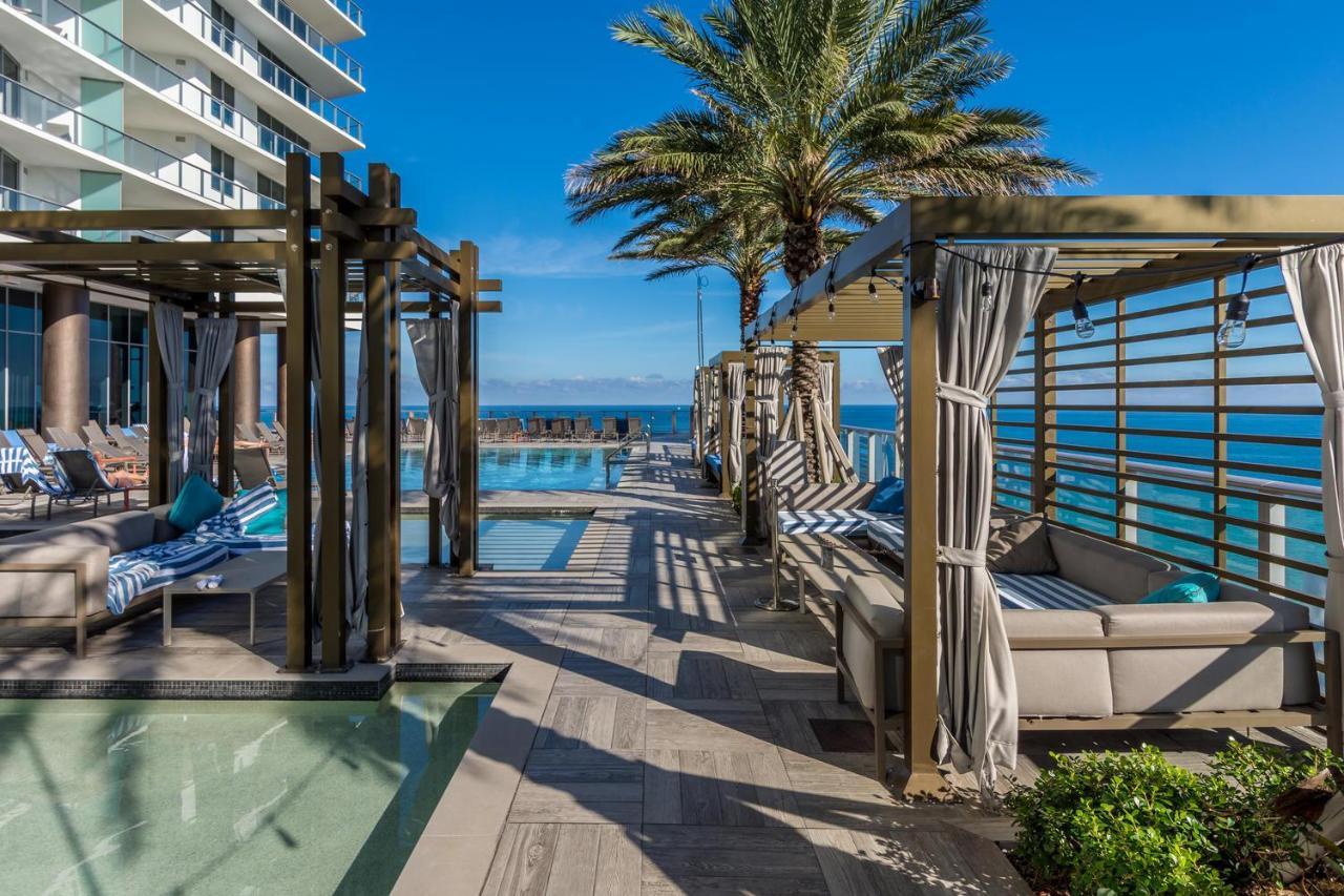 The Ultimate Resort - Beachfront 2 Bedroom Apartment With Direct Ocean View, Rooftop Pool, Hot Tub And Gym Hollywood Eksteriør billede
