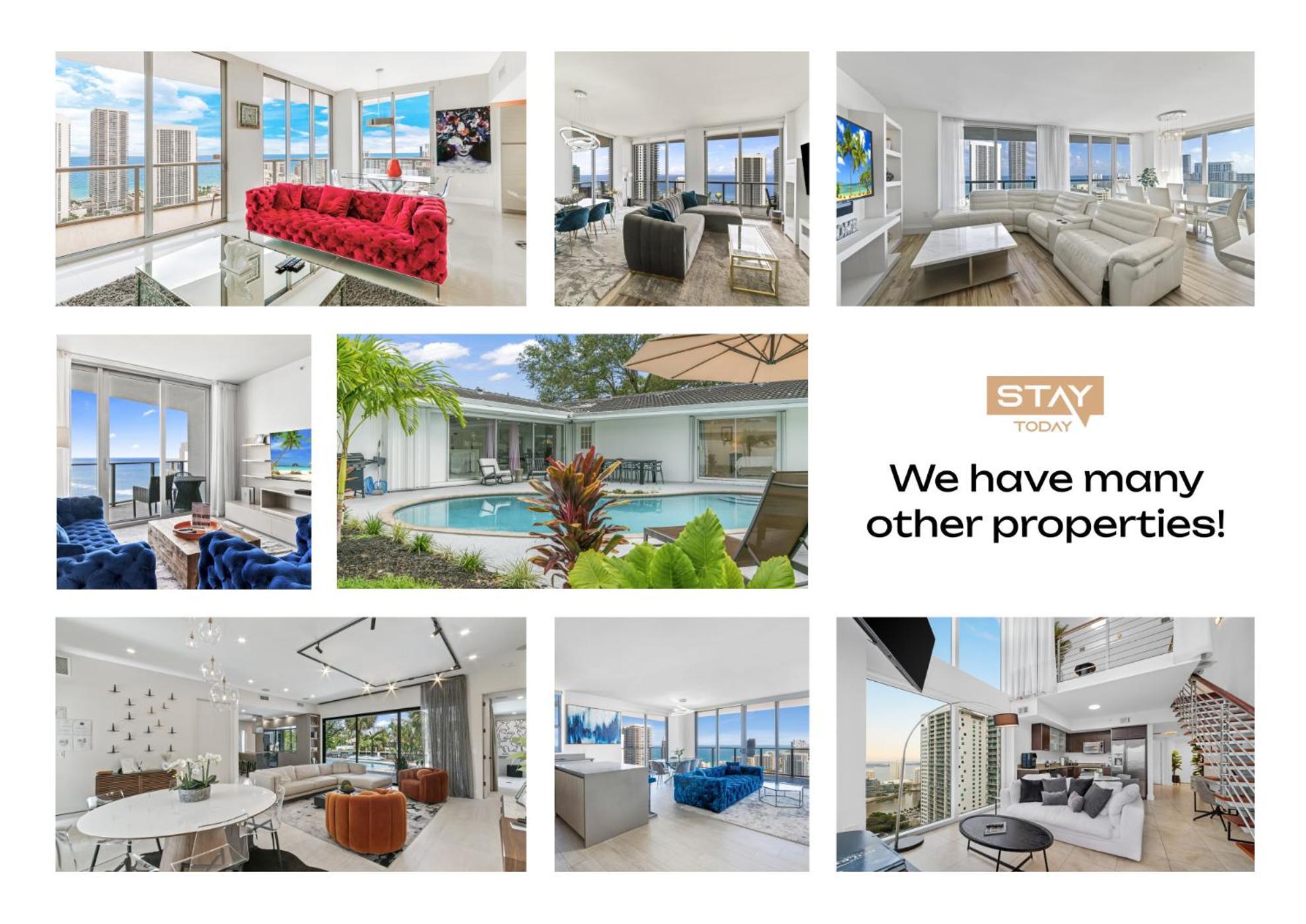 The Ultimate Resort - Beachfront 2 Bedroom Apartment With Direct Ocean View, Rooftop Pool, Hot Tub And Gym Hollywood Eksteriør billede